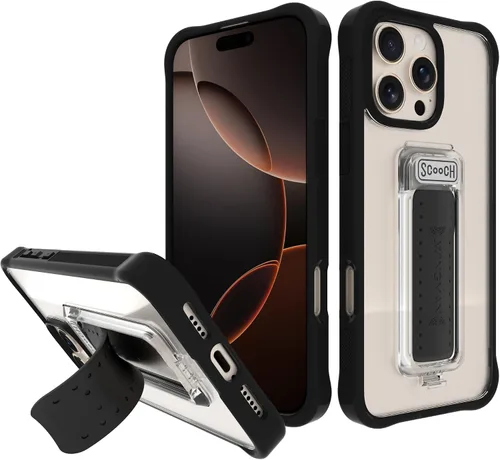 Vista 62 de Scooch Wingman - Funda con soporte de patas para iPhone 11 [Protección contra caídas de 10 pies] [Soporte de dos vías] Cubierta protectora, funciona