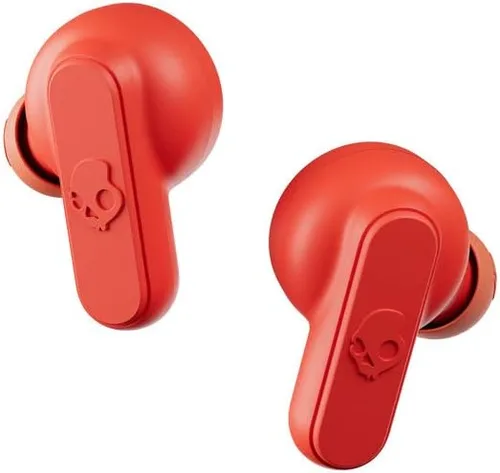 Vista 3 de Skullcandy Dime - Auriculares intraurales inalámbricos True Wireless, color rojo dorado