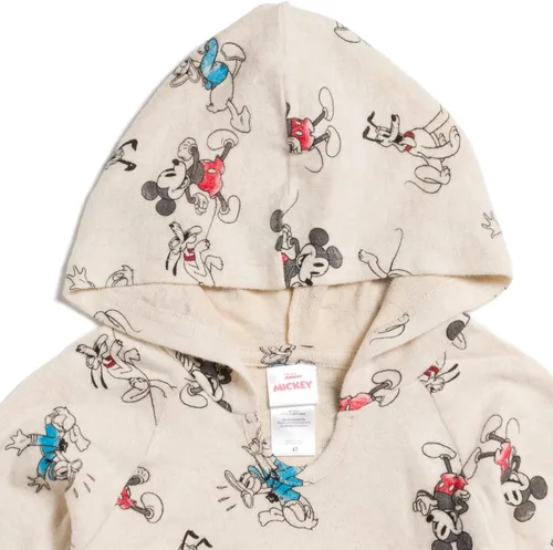 Vista 6 de Disney Mickey Mouse Pluto Donald Duck - Conjunto de sudadera con capucha y pantalones para recién nacidos a niños pequeños