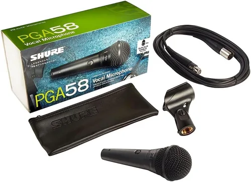 Vista 2 de Shure - micrófono cardioide, vocal dinámico sin cable