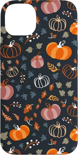 Vista 14 de iPhone 13 Otoño Hojas Caídas Calabaza Cosecha de Especias Feliz Otoño