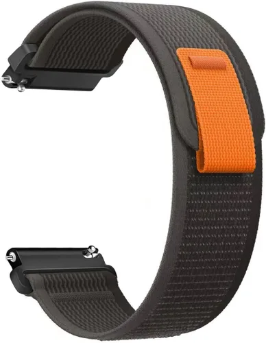Vista 13 de Correa de nylon compatible con Samsung Galaxy Watch 7/FE/6/5 Pro 4 3/Watch 4 6 Classic/Active/Gear S2 S3 Frontier, correa de bucle deportivo de 20