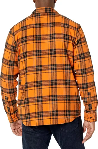 Vista 2 de Oakley Camisa de franela de manga larga a cuadros para hombre