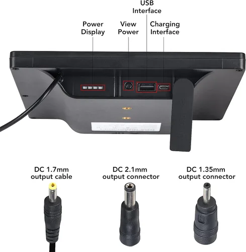 Vista 5 de Panel solar de 5 W y 12 V para cámara de rastro con batería recargable de 5200 mAh - Kit de cargador solar impermeable IP65, fuente de alimentación