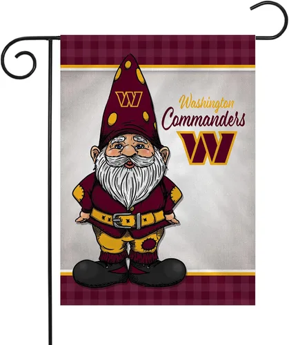 Vista 31 de Rico Industries NFL Gnomo - Bandera de jardín de doble cara de 13 x 18 pulgadas