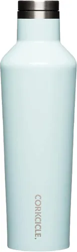 Vista 11 de Botella de agua aislada Corkcicle Classic Canteen - Taza reutilizable de acero inoxidable - Triple aislamiento - Mantiene las bebidas frías durante