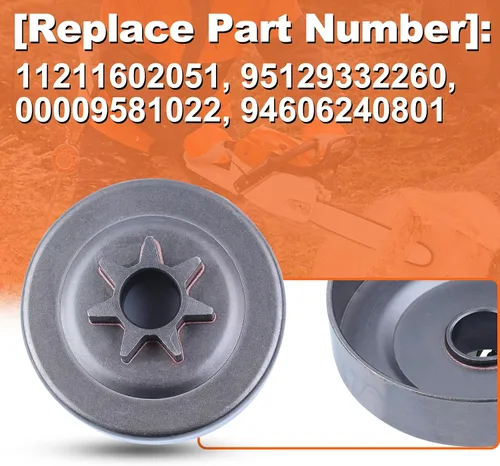 Vista 4 de Para Stihl MS261 MS261C MS271 MS271C MS291 MS291C, kit de embrague Ms271, 11211602051, 95129332260, 00009581022, 94606240801