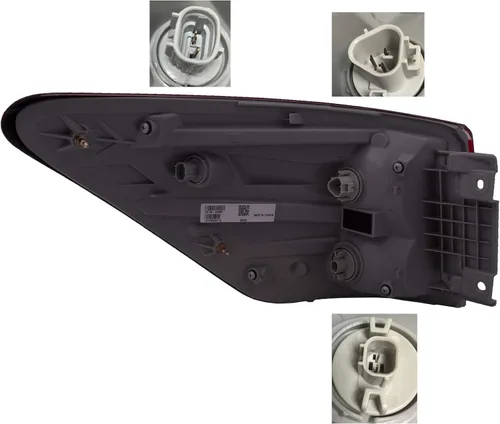 Vista 2 de HEADLIGHTSDEPOT Luz trasera compatible con Nissan Pathfinder 2013-2016, incluye luz trasera derecha del lado del pasajero