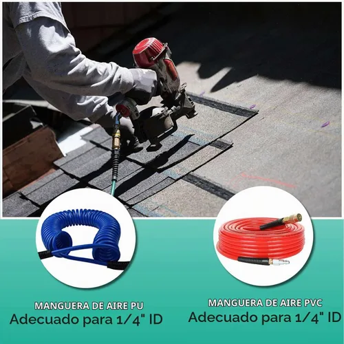 Vista 4 de Soild Brass HPT - Kit de reparación de empalmador de manguera reutilizable de latón para manguera de identificación de 1/4 pulgadas