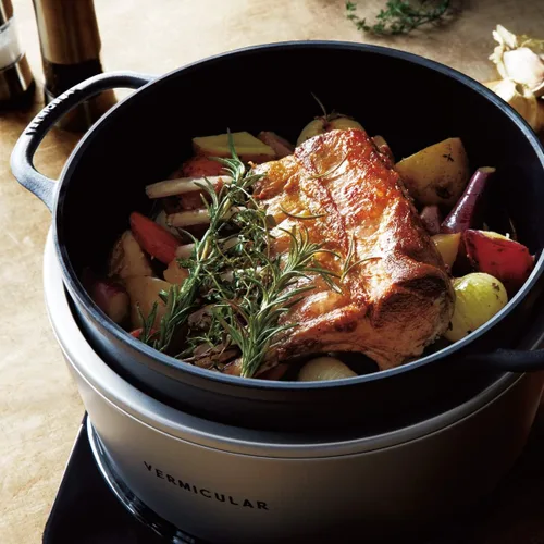 Vista 8 de VERMICULAR RICEPOT RP23A-SV【Japón Productos originales nacionales】