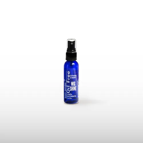 Vista 2 de Spray de brillo de peluca sin aceite de 2 onzas, brillo ligero y control de encrespamiento para pelucas, tejidos y cabello natural