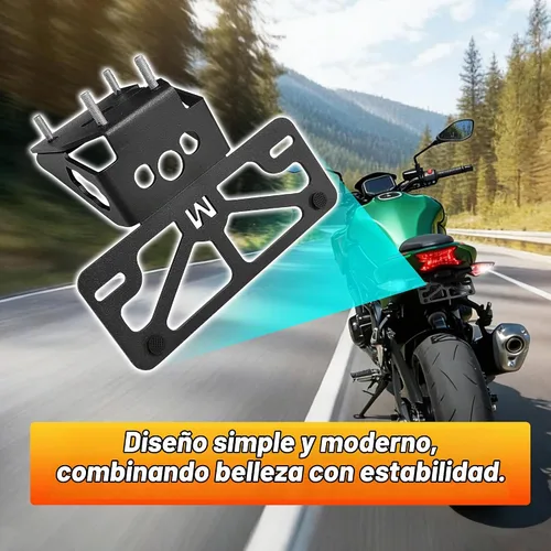 Vista 5 de Kit de soporte para placa de matrícula Fender Eliminator compatible