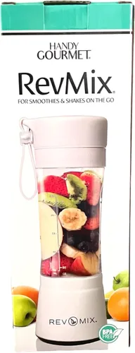 Vista 2 de Handy Gourmet RevMix (blanco) para batidos y batidos sobre la marcha
