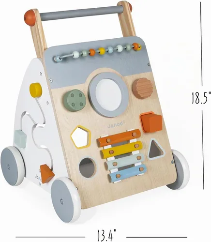 Vista 6 de Janod - Sweet Cocoon - Andador multiactividad para bebés - 12 meses +