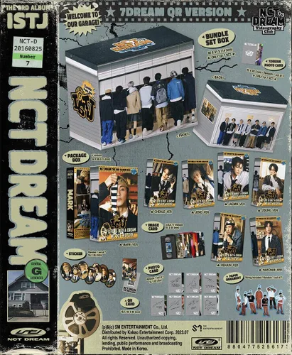 Vista 5 de (7DREAM QR Ver.) NCT DREAM ISTJ 3er álbum (versión aleatoria) K-POP SELLADO