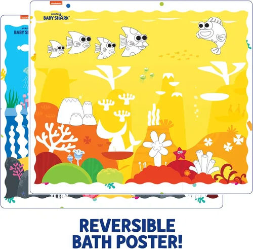 Vista 6 de Baby Shark Estudio de arte de baño definitivo de Horizon Group USA