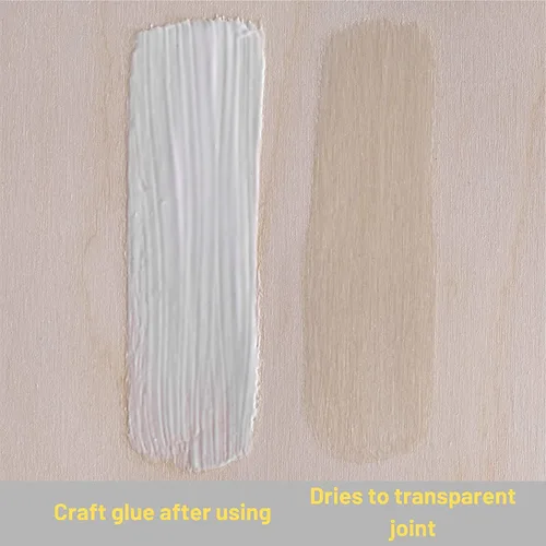 Vista 3 de Creative Deco PVA - Pegamento blanco para manualidades, 33.81 onzas, pegamento escolar se seca transparente, pegamento universal para papel, arte