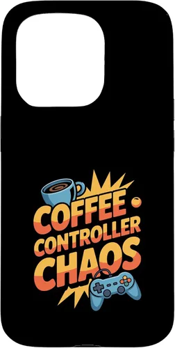 Vista 14 de Coffee Controller and Chaos Gamer Parents Mom and Dad Case for iPhone XR