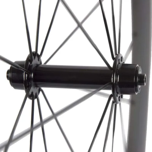 Vista 7 de Superteam 2.362 in Wheelset 700c Clincher 0.984 in U-Shape Carbon Fiber Wheel