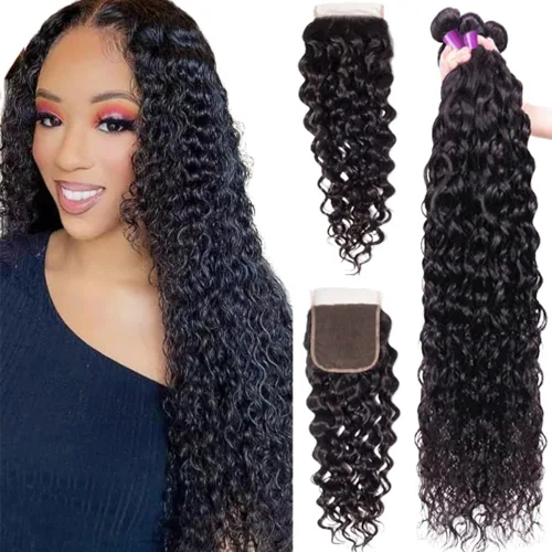 Vista 11 de Paquetes de Ondas Profundas 100% Cabello Virgen Brasileño Remy Sin Procesar Rizado Profundo 3 Paquetes Extensiones de Cabello para Mujeres Negras