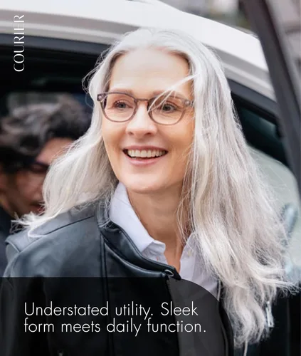 Vista 7 de Scojo New York Courier - Lentes de lectura con luz azul, hechos a mano, resistentes a los arañazos, para mujeres y hombres, color azul puerto