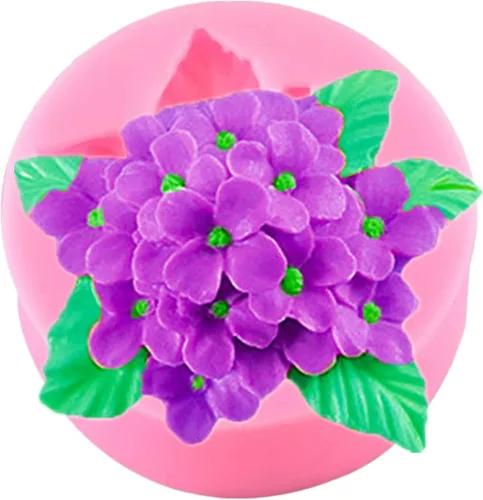 Vista 19 de 2 Piezas Pequeño Molde de Girasol de Silicona para Decoración de Fondant, Chocolate, Caramelo, Pastel, Vela, Jabón, Hornear, Pasta de Polímero