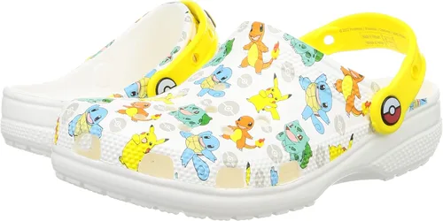 Vista 7 de Crocs Unisex-Adult Classic Pikachu Clogs, Pokemon Shoes