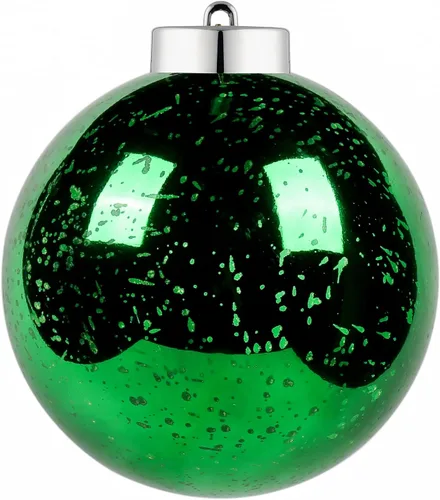 Vista 50 de XmasExp Juego de 24 mini esferas de Navidad inastillables para bolas de árbol de Navidad, 1.18 pulgadas (negro)