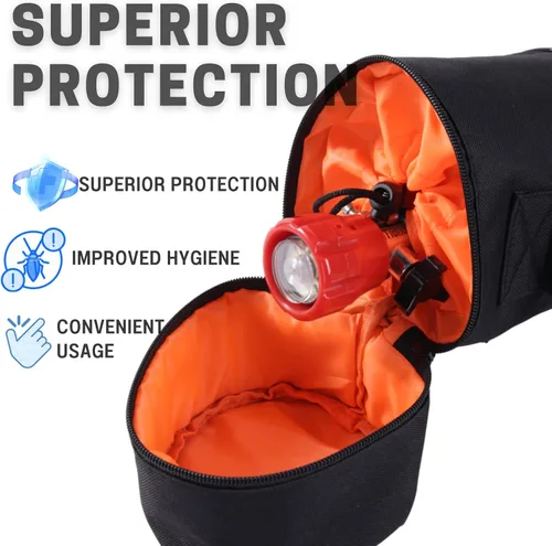 Vista 3 de Paintball Air Tank & Cylinder Carrier Bag Mochila (3L)