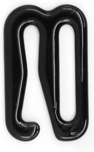 Vista 3 de Dritz 99-12-1 - Ganchos de metal para brasier de traje de baño, color negro, 12 pulgada, 2