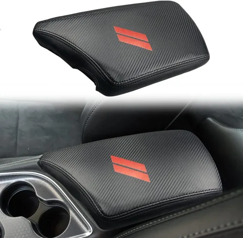 Vista 8 de Funda para el reposabrazos del automóvil, impermeable, para consola central, cubre cajas, resistente a los arañazos, funda protectora de cuero