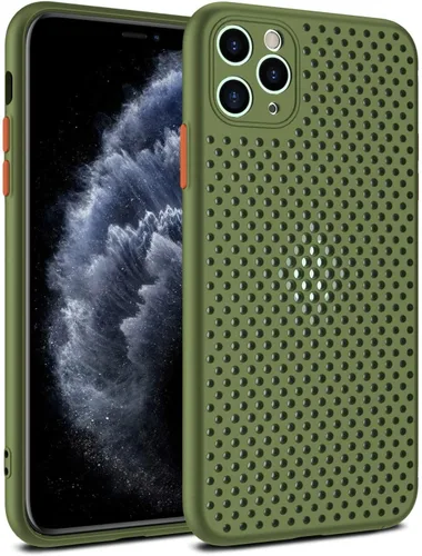 Vista 22 de Funda de disipación de calor para teléfono, nueva funda celular permeable con agujeros para disipación de calor, protección completa de lente
