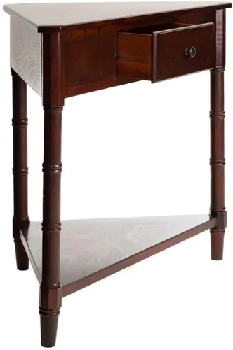 Vista 10 de SAFAVIEH Gomez AMH5709A - Mesa auxiliar esquinera de madera, 33.1 pulgadas, gris vintage