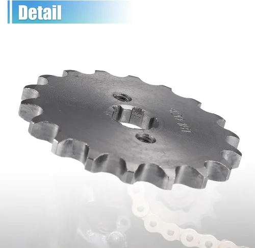 Vista 5 de X AUTOHAUX 1 juego de 420 estilos 18 dientes 0.669 in ID motocicleta piñón delantero motor apto para motocicleta 50cc 70cc 110cc 125cc motocicleta