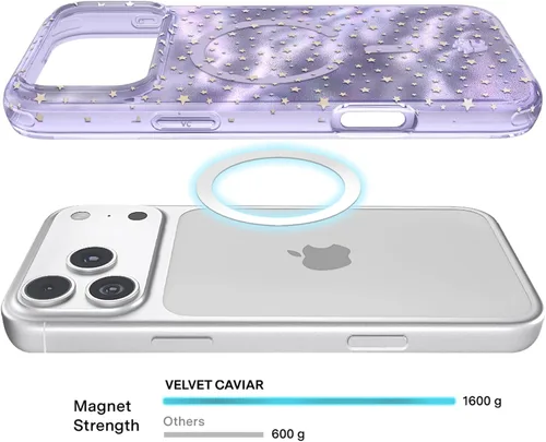 Vista 701 de VELVET CAVIAR Funda para iPhone 15, compatible con MagSafe, probada contra caídas de 10 pies, fundas protectoras de diseño, leopardo color rosa