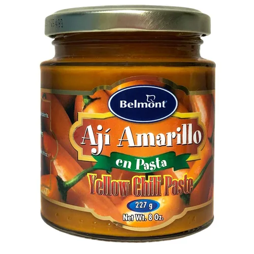 Vista 4 de Belmont Aji Amarillo Panca Pasta Rocoto Combo de pasta de pimiento picante peruano