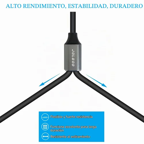 Vista 3 de JOLGOO Divisor XLR - Cable Y hembra a macho doble, 1.6 pies