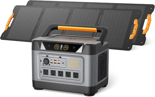 Vista 10 de UDPOWER Estación de energía portátil S1200 de 1200 W (sobretensión 1800 W), entrada solar máxima de 400 W, UPS, UL2743, para emergencia de RV