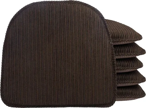Vista 47 de Klear Vu Raindrop The Gripper - Cojines antideslizantes para silla, suaves y cómodos, almohadillas para asiento, almohadón para cocina, comedor u