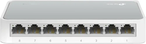 Vista 5 de Learning Resources TL-SF1005D TP-Link 5-Puertos Conmutador Ethernet Rápido No Administrado Plug and Play Escritorio