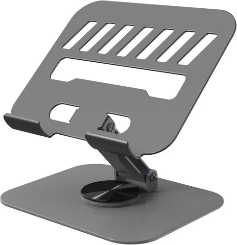 Vista 9 de Soporte de metal para tableta, soporte ajustable de rotación de 360° compatible con tabletas de 4 a 16 pulgadas como iPad Pro Air, iPad mini, Tab