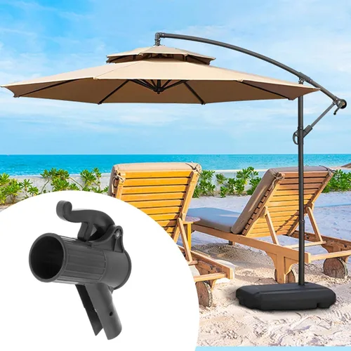 Vista 6 de Gazechimp Accesorios para sombrilla de patio, reparación duradera, parasoles de ocio, piezas de herramientas para cubierta lateral colgante, Mango