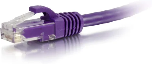 Vista 13 de C2G 00740 Cable Cat6a - Cable de conexión de red Ethernet blindado sin enganches, aguamarina (1 pie, 1.0 ft)