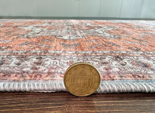 Vista 239 de GLN Rugs Traditional Collection - Alfombra de felpilla lavable a máquina, tradicional lavable, antideslizante, alfombra de felpilla de pelo corto