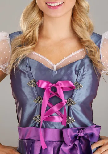 Vista 3 de Disfraz Elegante de Chica Oktoberfest para Mujer Multicolor