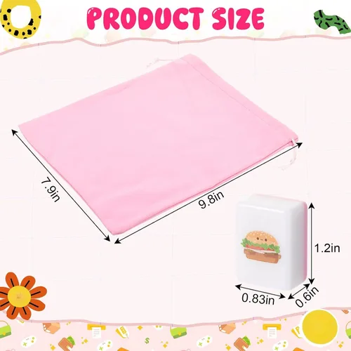 Vista 3 de Shinylin Pink - Juego de bloques Mahjong para 2 jugadores, regalo para Rosa