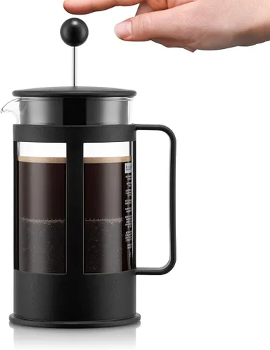 Vista 5 de Bodum Kenya - Cafetera de prensa francesa de 4 tazas, 17 onzas