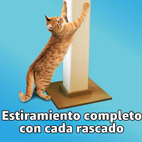 Vista 3 de SmartCat Pioneer Poste para arañazos, el mejor, Beige
