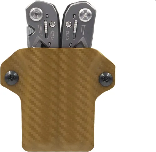 Vista 12 de Clip & Carry Kydex - Funda multiherramienta para suspensión Gerber, fabricada en Estados Unidos, funda para múltiples herramientas, color negro