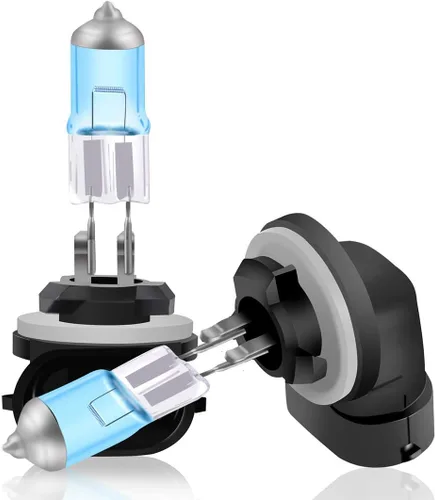 Vista 9 de DZG - Bombillas halógenas para faros delanteros H8 35W PGJ19-1 5500K, color blanco cálido, para haz alto y bajo, bombillas para niebla, paquete de 2